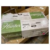 Hunter 52" Minimus Low Profile Ceiling Fan with LED Light, Handheld Remote Retail:$229.99