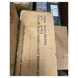 Light Brown+Teak Finish Retail:$142.49