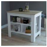 Brooklyn Antibacterial Kitchen Island. Retail:$209.99