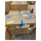 ProLounger Brown and Black Stripe Woven Fabric Push Back Recliner Chair, Brown & Black Stripe