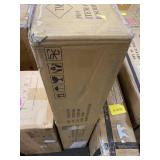 TMS Virginia Cross-Back 24" Stool, Set of 2, White/Natural