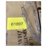 TMS Virginia Cross-Back 24" Stool, Set of 2, White/Natural