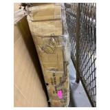 Full Size Aden Upholstered Wingback Panel Bed