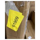 National Tree Company 36" Silver Fabric Tinsel "Merry Christmas" 2D Santa Claus with 20 Clear Lights