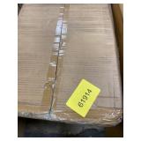 Safdie & Co. 16-Piece Stoneware Dinnerware Set, White, Ridge