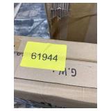 Retro Rectangular Full-Length Decorative Floor Mirror with Standing - 64.17 X 21.26 Retail:$190.99