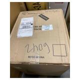 IRIS USA 44 QT Weathertight Gasket Storage Box with Buckles Clear/Blue 4 Pack