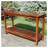 International Caravan Highland 2-Tier Console Table Retail:$246.49