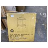 Silver Orchid Henderson Round Faux Stone End Table Retail:$121.99