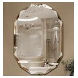 Single Beveled Edge Bath Wall Vanity Mirror Retail:$143.99