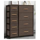 Vertical Dresser Storage Tower 9-drawer Chest Organizer Unit for Home Retail:$164.99