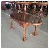 Wooden Oval Coffee Table