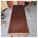 Kimball Cherry Wood Rectangular Accent Table