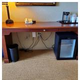 (2) 6ft Wooden Kimball Desks W/ Chairs