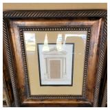 Assorted Vintage Door Themed Art Pictures W/ Decorative Frames