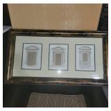 Large Vanity Mirror W/ Decorative Frame