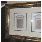 Large Vanity Mirror W/ Decorative Frame