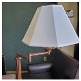 (2) Metal Standing Lamps W/ a Unique Base