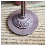 (2) Metal Standing LampsW/ a Unique Base