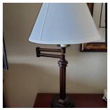 (2) 29in Desk Lamps W/ Outlets