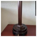(2) 29in Desk Lamps W/ Outlets
