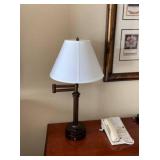 (2) 29in Desk Lamps W/ Outlets