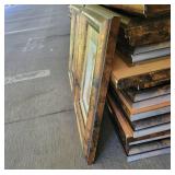 (2) Red and Yellow Tansel Artpieces