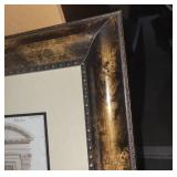 Chrome Towel Rack - Assorted Vintage Themed Door Art Pieces