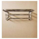Chrome Towel Rack - Assorted Vintage Themed Door Art Pieces