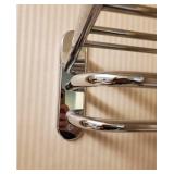 Chrome Towel Rack - Assorted Vintage Themed Door Art Pieces