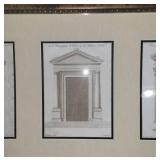 Chrome Towel Rack - Assorted Vintage Themed Door Art Pieces