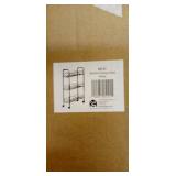 Household Essentials Slim Line 3-Tier Metal Laundry Storage Cart