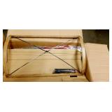 Modern Farmhouse 3-light Large 12" Pendant Lights Wood Grain Cage for Kitchen Island, Dining Room - D12" x H18"- Retail:$229.99