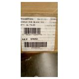 4urFloor 18"X18" Ribbed Carpet Tile Black Ice (36sqft)