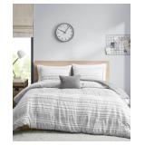 Bryce Striped Comforter Set by Intelligent Design- Retail:$83.99