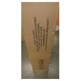 Linon Jordan Full Back Wood Bar Stool, 30" Seat Height, Gray Wash Finish with Gray Fabric