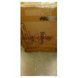 Corvus Salerno Outdoor Wicker Rocking Chair with cushions- Retail:$259.49