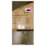 Carson Carrington Uggelhult Bentwood Frame Swivel Seat Stool- Retail:$154.09