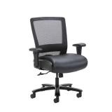 Boss Mesh Heavy Duty Chair, 400 lb weight capacity- Retail:$317.49