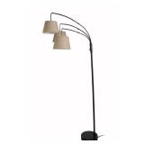 Adesso Antique Bronze 3-Arm Arc Floor Lamp- Retail:$108.99