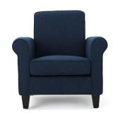 Freemont Fabric Club Chair by Christopher Knight Home- Retail:$222.09