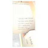 Madison Park Golden Glimmer Gold 100-Percent Hand Brush Embellished Canvas(Set of 2)- Retail:$101.14