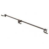 Wreath Holder - 2 Foot- Village Lighting Garland Hanger Brown - Double Door