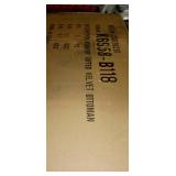 Silver Orchid Hartau Rectangular Ottoman with White Velvet Tufted Cushion and Gold Metal X Base- Retail:$89.99