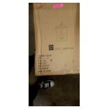 The Gray Barn Katrina Hill Kitchen Island Lantern Rustic Black Finish- Retail:$158.49