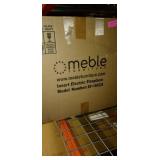 Black 5100BTU 20-inch Wall Mounted/Recessed Electric Fireplace- Retail:$249.99 (INSERT ONLY)