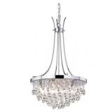 Chrome- Adorea 5-Light Crystal Chandelier- Retail:$128.99