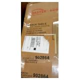 Weathered Grey Finish Expandable-side End Table- Retail:$79.98