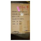 Zahra Corner Piece Chair by Christopher Knight Home (CHAIR ONLY) Light Greyaaaaaaaaaa