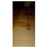 Dresser with 5 Drawers, Storage Tower, Fabric Bins, Organizer Unit Closets, Nurseries, Sturdy Steel Frame, Wood Top- Retail:$149.99